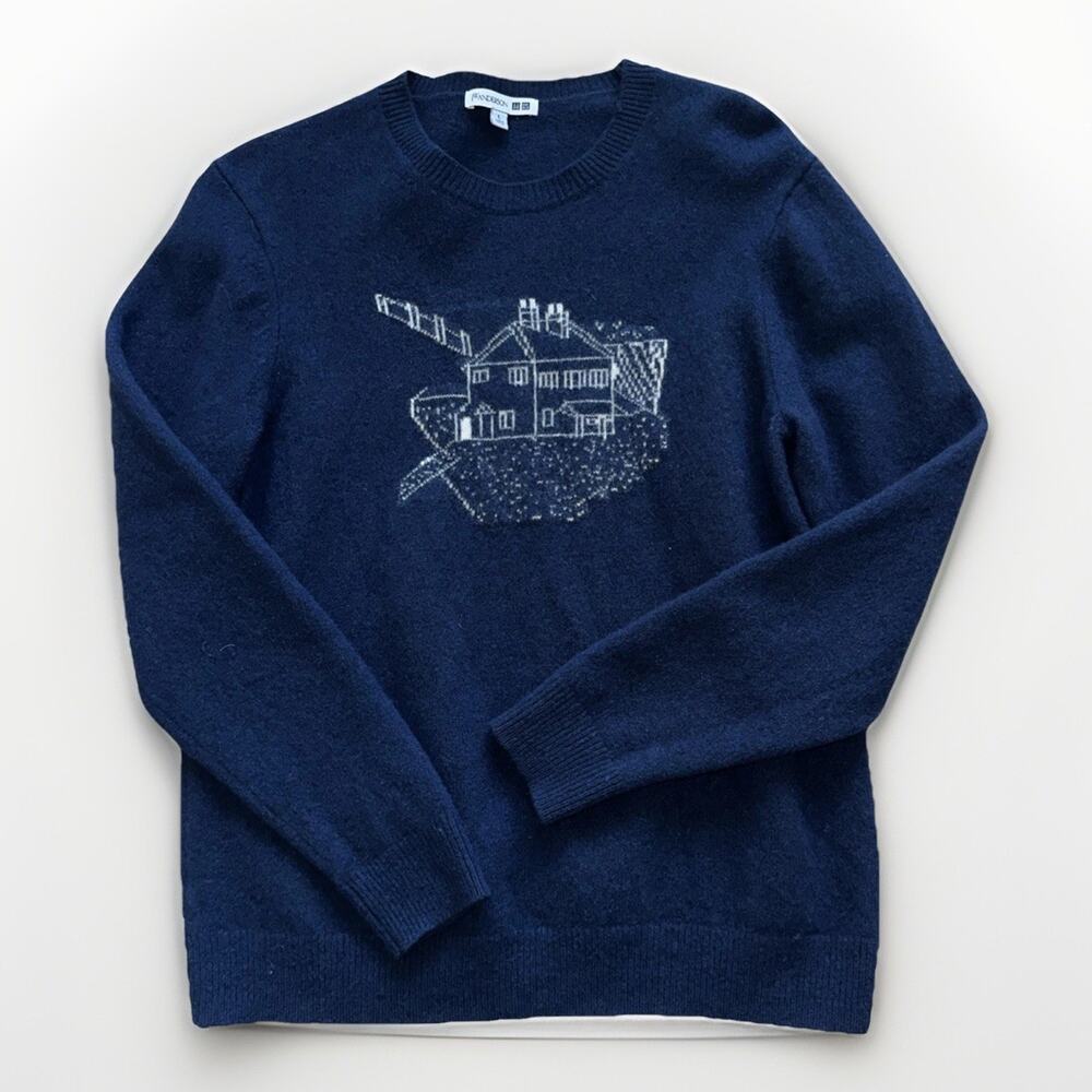 JW Anderson X Uniqlo Vintage 100% Wool‎ Women’s Sweater Size L